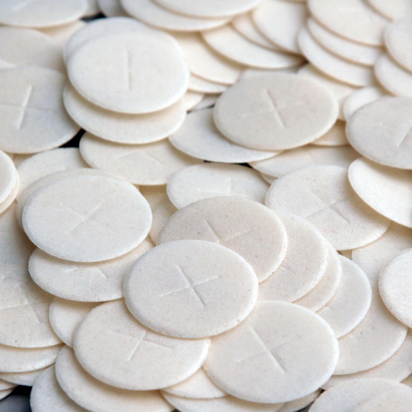 Altar Bread - White 1 1/8'', Jar of 300, 1 1/8" - Image 2