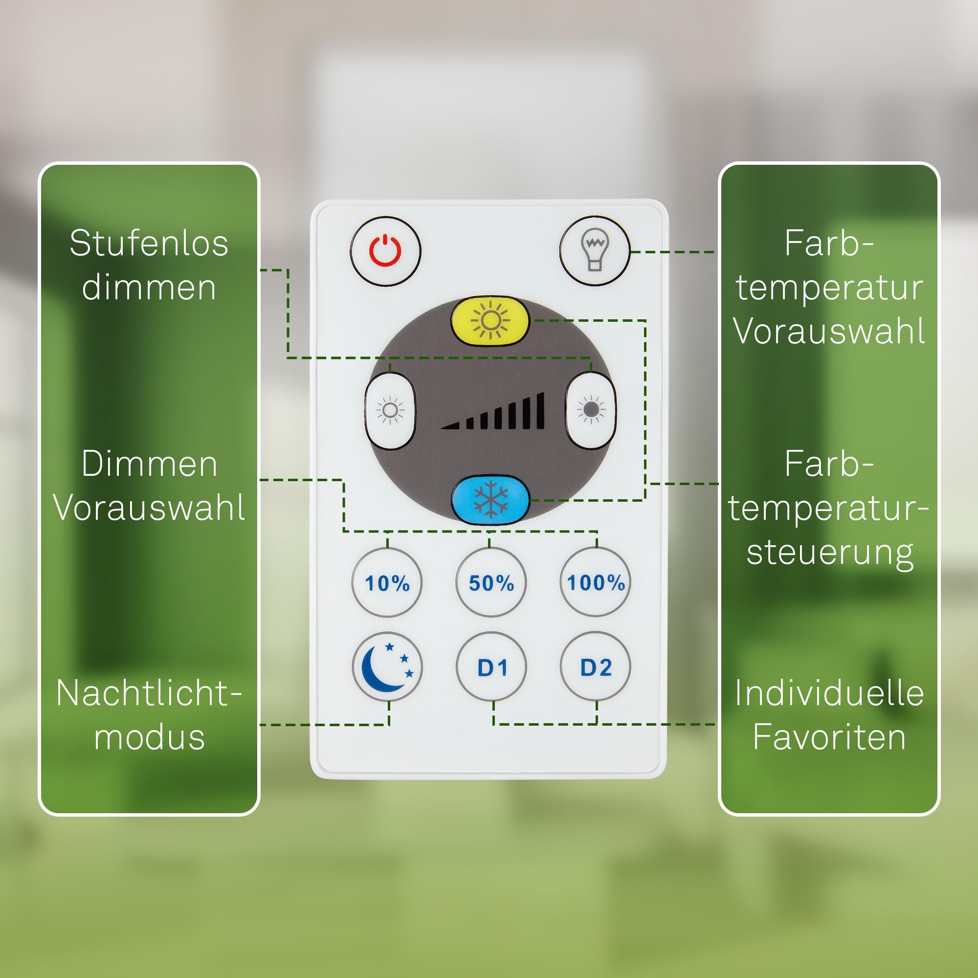 BRILONER - LED Panel mit EEK A Lichtquelle, 12,6W, 2860lm, Fernbedienung, dimmbar, CCT warmweiß bis kaltweiß, LED Lampe, Deckenleuchte, Wohnzimmerlampe, Deckenlampe, Flurlampe, 100x25x6 cm, Weiß