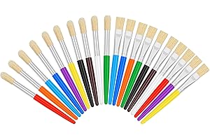 20 Pcs Big Paint Brushes for Kids