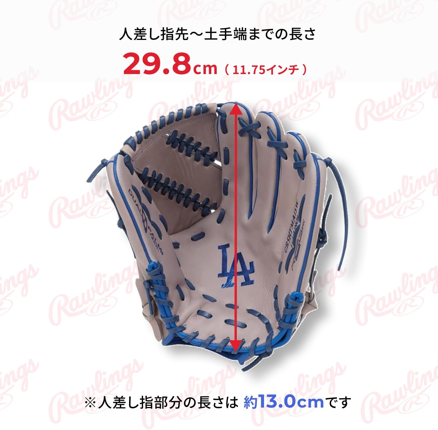 Rawlings Baseball Glove Soft Hyper TECH MLB Team GR5HTMA15W Pitcher Dodgers 2 11.75" *Left Throw