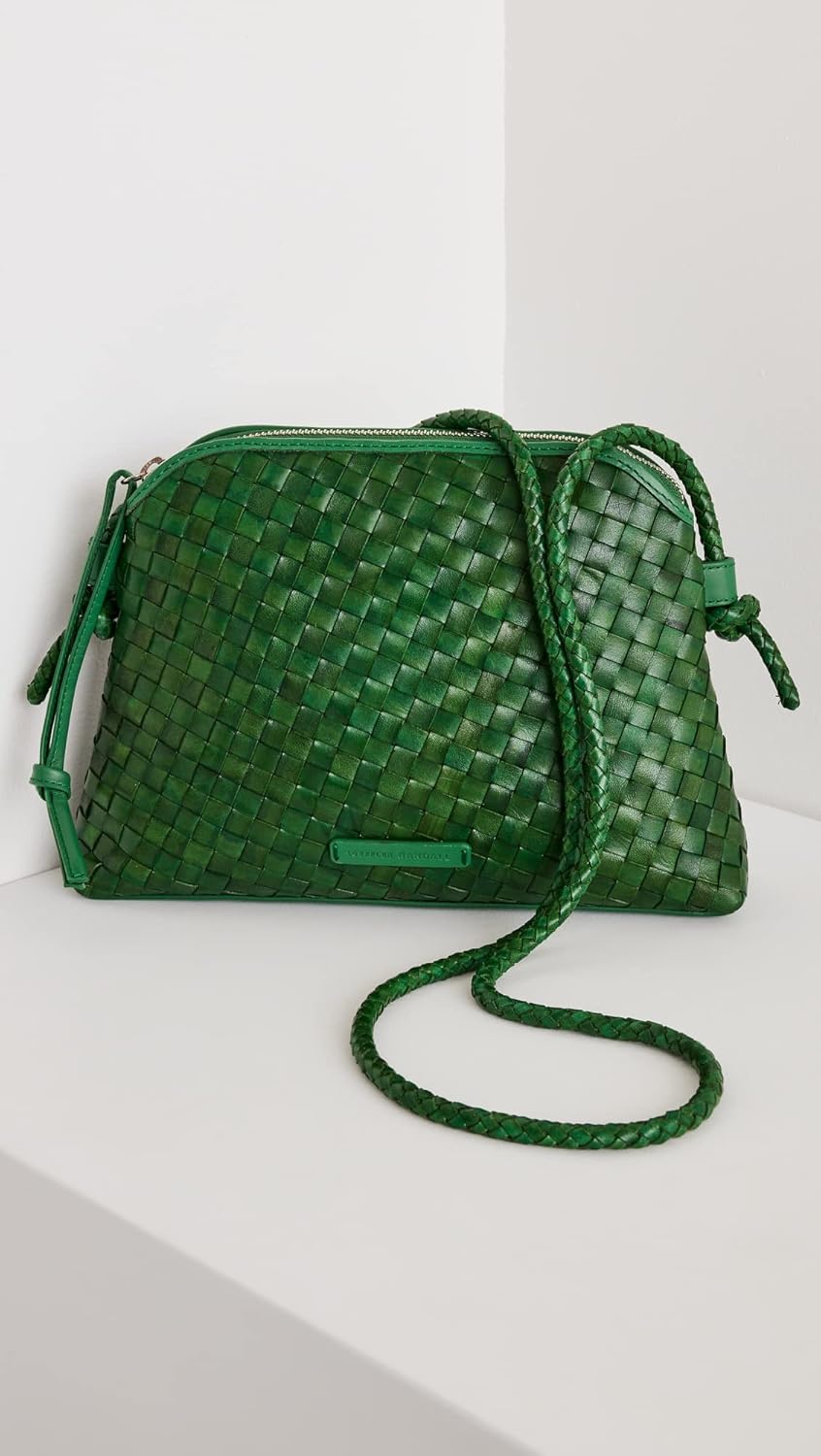 Vista 2 de Loeffler Randall Bandolera tejida Mallory para mujer