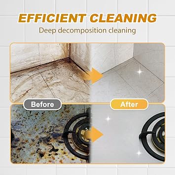 Heavy Oil Stain Cleaner Kitchen, Clean Up Kitchen Oil Stains, 2025 Upgrade Cleaner Spray Degreaser Cleaner, Stain Remover for Pot, Stoves and Range Hoods (2)