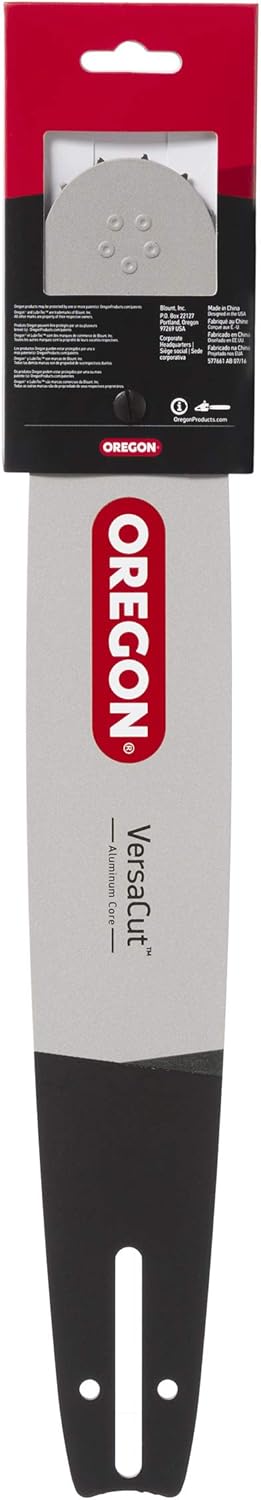 Oregon 158VXLGK041 .058" Gauge .325" Pitch 15" Versacut Guide bar, 15", Gray