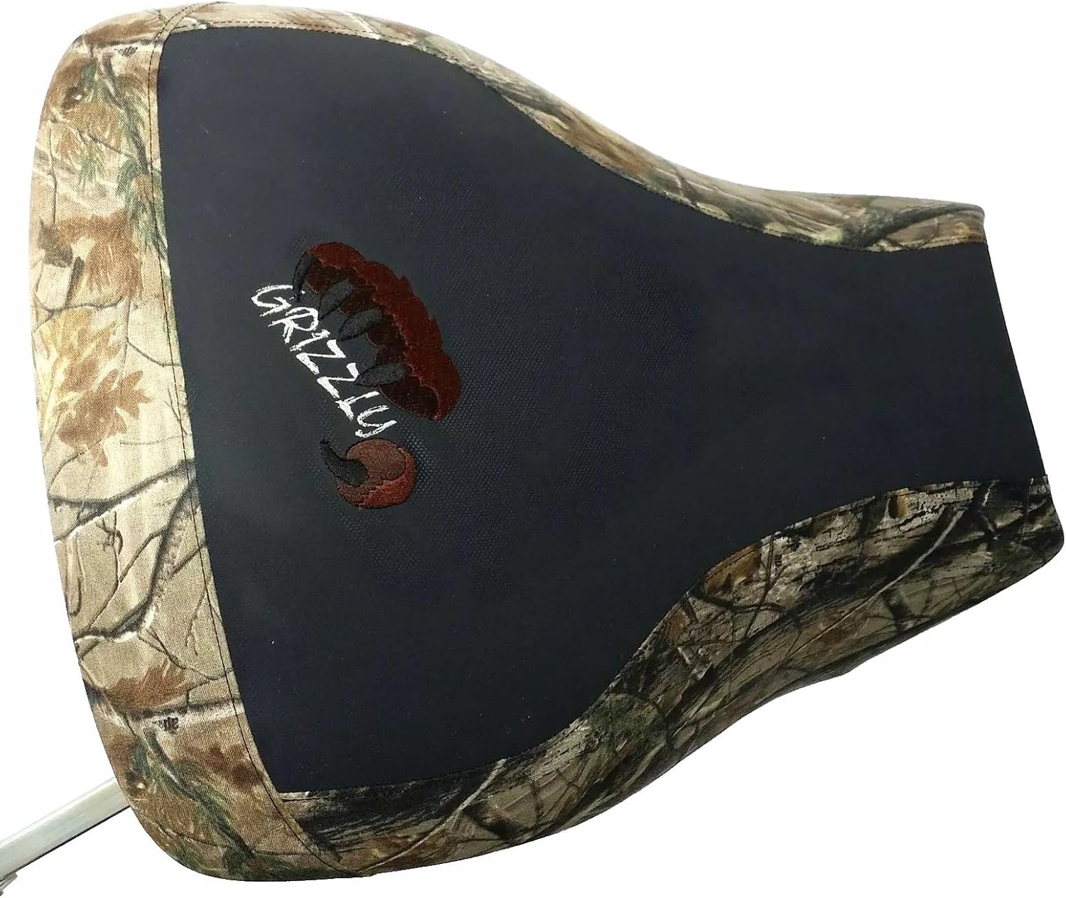 HCC Racing ATV seat Cover Compatible with Yamaha Grizzly 600 Griz Logo CAMO/Black