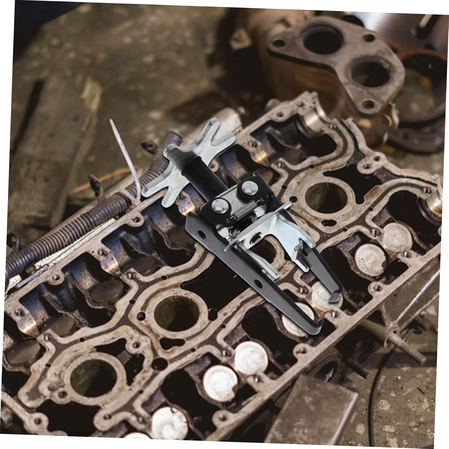 Automotive Valve Spring Compressor Tool Durable Engine Repair Tool for Easy Assembly Disassembly of Valve Springs for Car Maintenance
