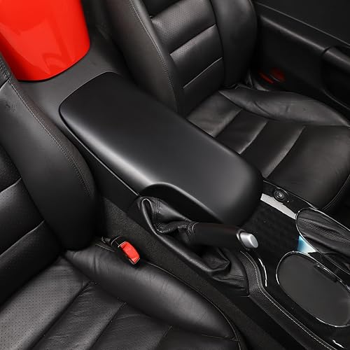 Miniatura 3 de Cubierta de panel de caja de reposabrazos compatible con Chevy Corvette C6 2005-2013, caja de reposabrazos de control central, accesorios de