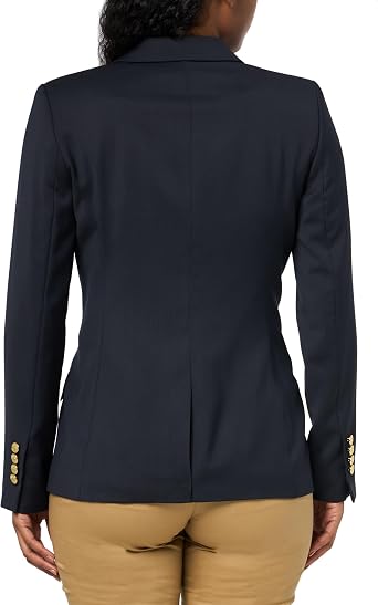 Brooks Brothers Women's Classic Fit Stretch Wool Two Button Blazer