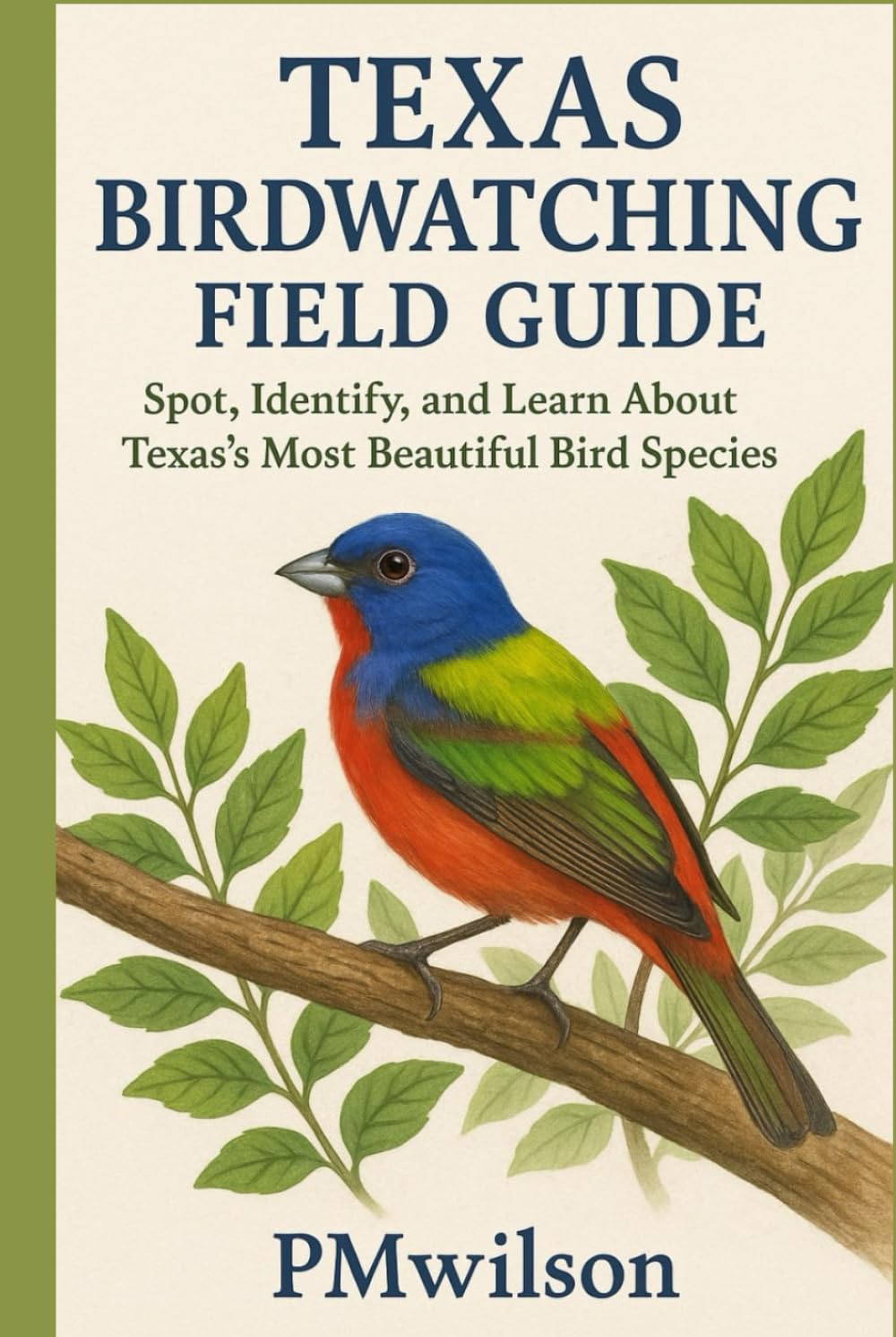 Texas Bird Watching Field Guide: Spot,Identify, and Learn About Texas's Most Beautiful Bird Species