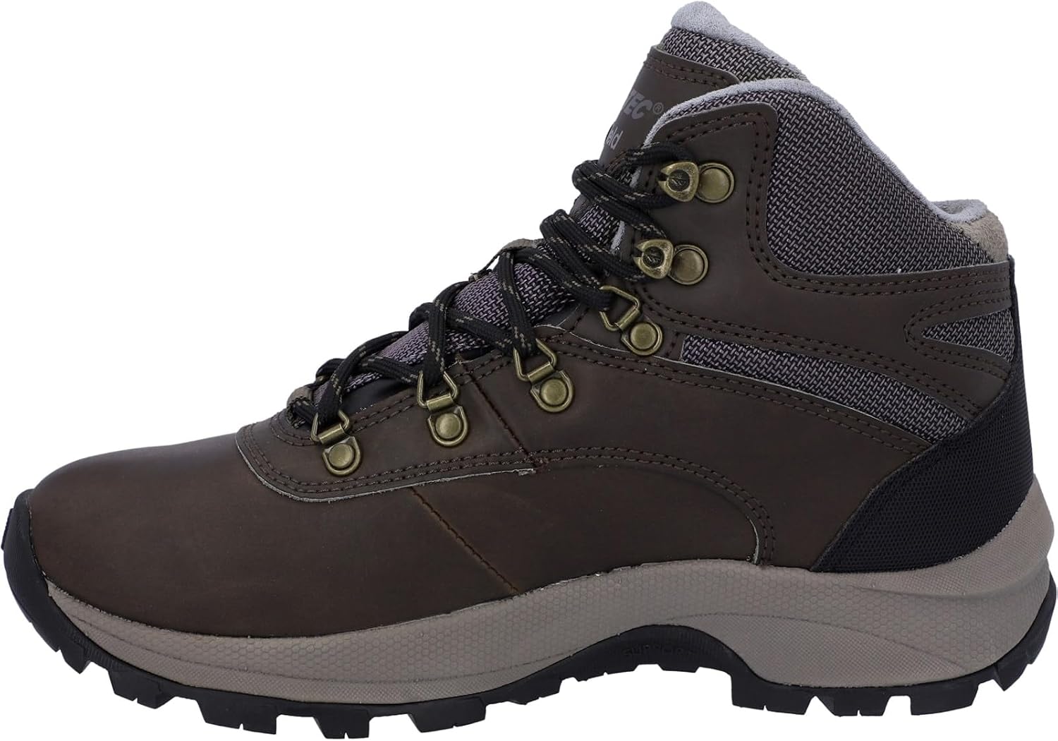 Hi-Tec Women's Altitude 6 I Waterproof High Rise Hiking Boots, Brown