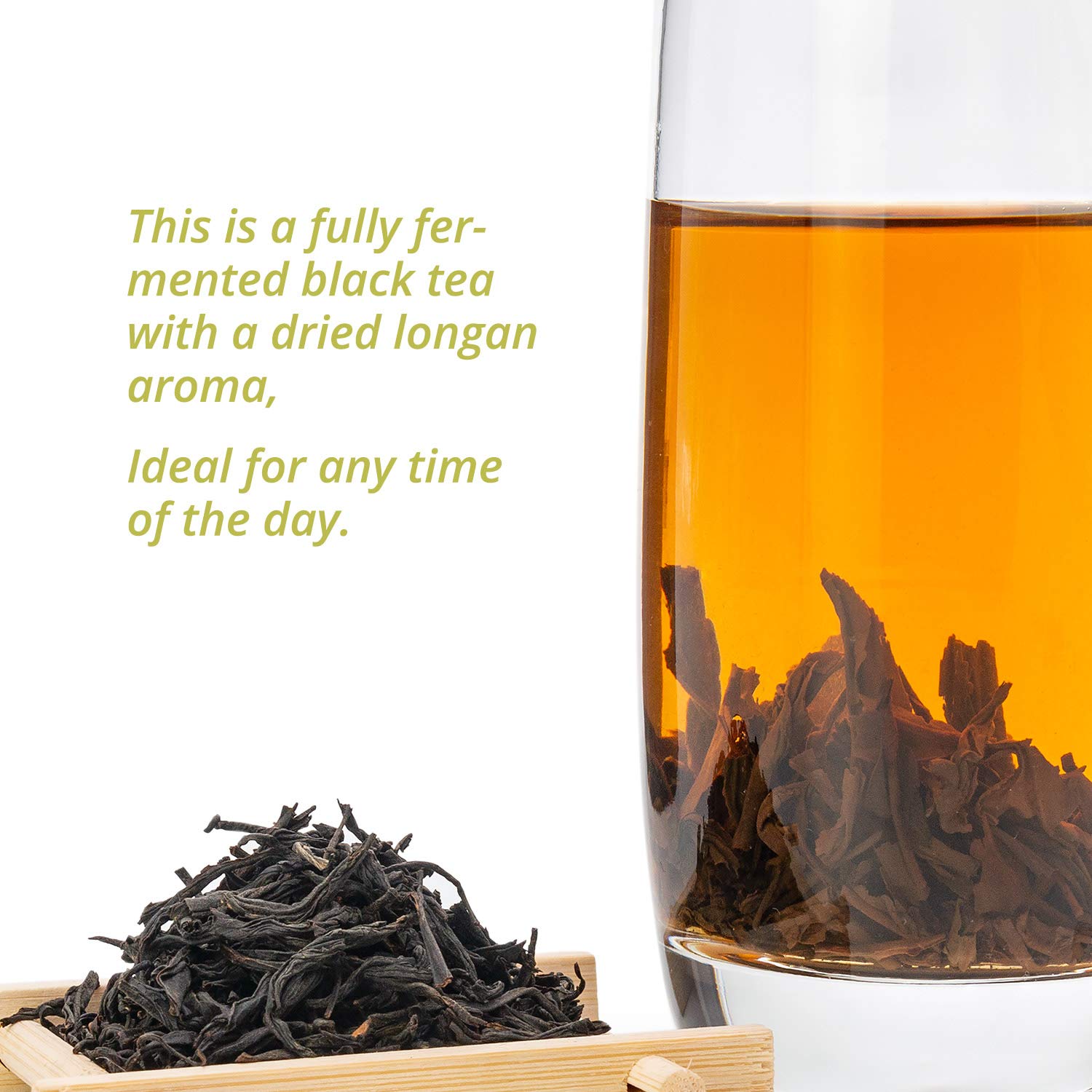oriarmcha Wuyi Lapsang Souchong Black Tea 225g (8 ounce) - Zheng Shan Xiao Zhong Longan Aroma No Smoky Taste - Chinese Kung Fu Black Tea Loose Leaf
