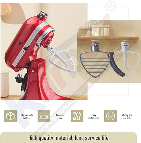 Miniatura 7 de Kit de montaje rápido actualizado de resorte y arandela y accesorios Ever-dime y soportes de fijación para batidora KitchenAid, protege y aumenta la