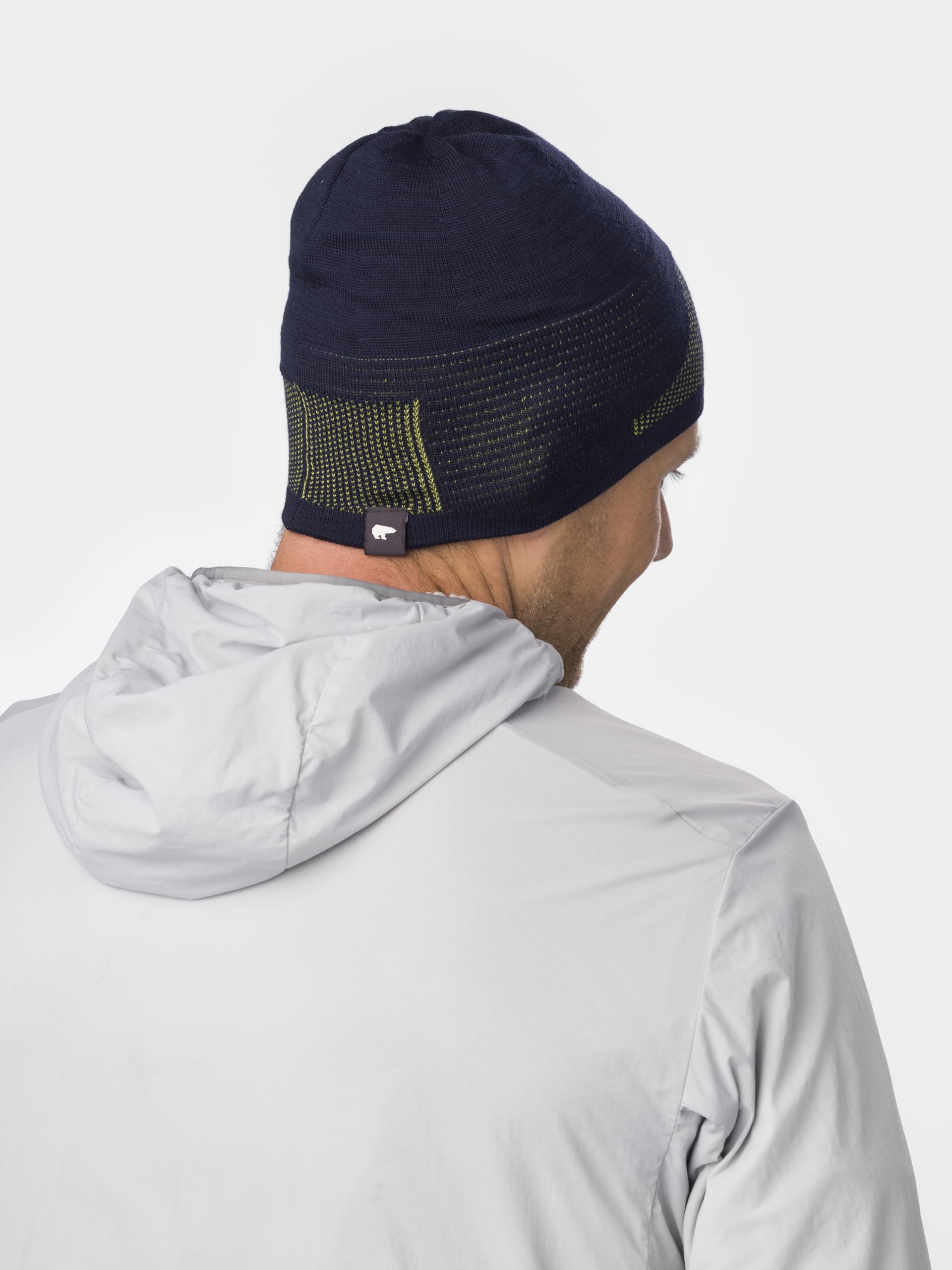 Eisbär Czapka męska i damska Active Pro - Merino Beanie Unisex funkcjonalna oddychająca czapka sportowa lekka czapka do biegania High Performance - pasuje pod kask - czepek z Austrii, niebieski