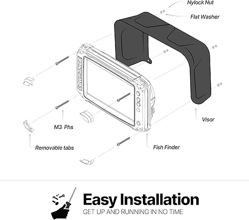 Vista 30 de BerleyPro Visor compatible con Lowrance