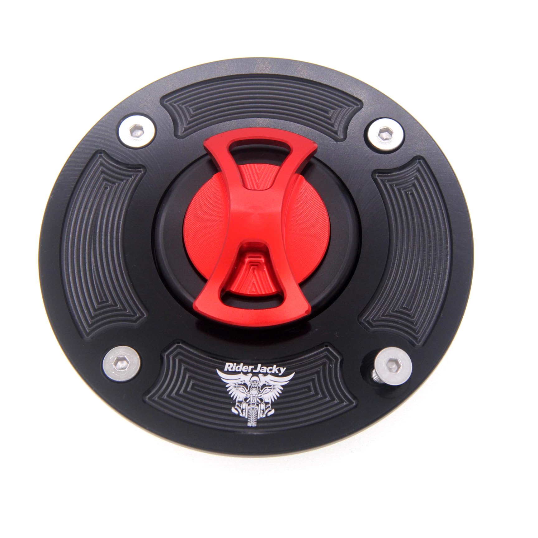 Keyless Chrome Gas Cap For Suzuki Hayabusa 2008-2018 - CNC Machined Aluminum Replacement