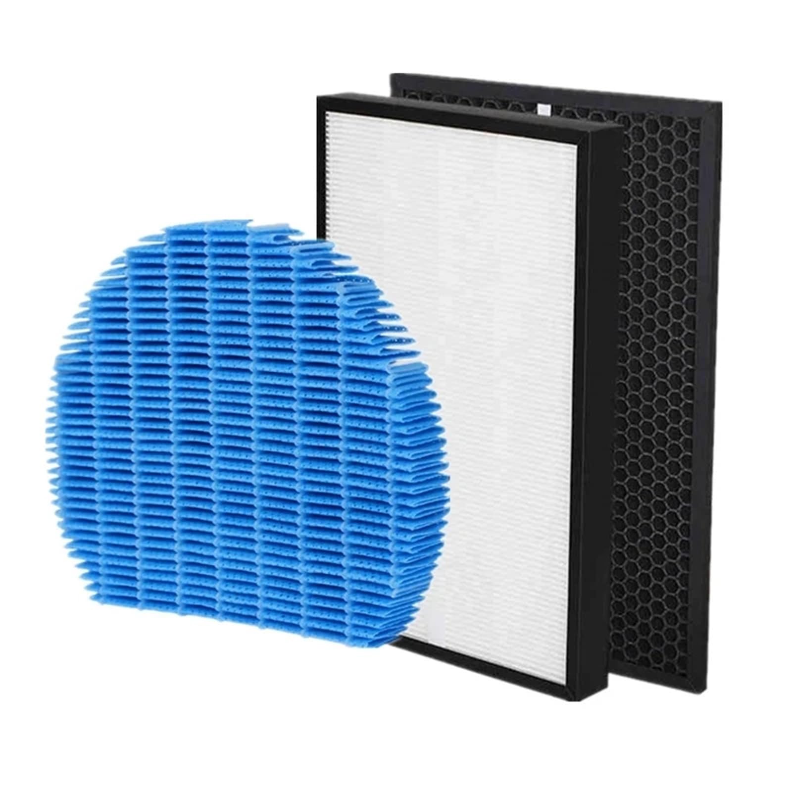 Ufitvxurdi One Color 1 Set (3Pcs) Air Purifier Filter Hepa Activated Carbon Humidifier Filter Kc-G50eu-W Replacement Parts