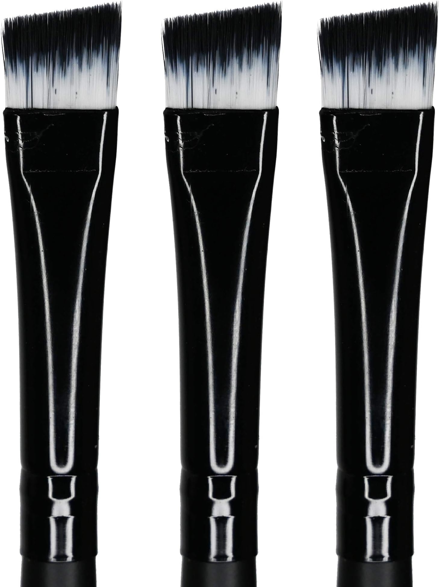 Disposable Angled Brush, Eyebrow Brush, Tinting Brush, Makeup Brush (Pack of 50 PCS)