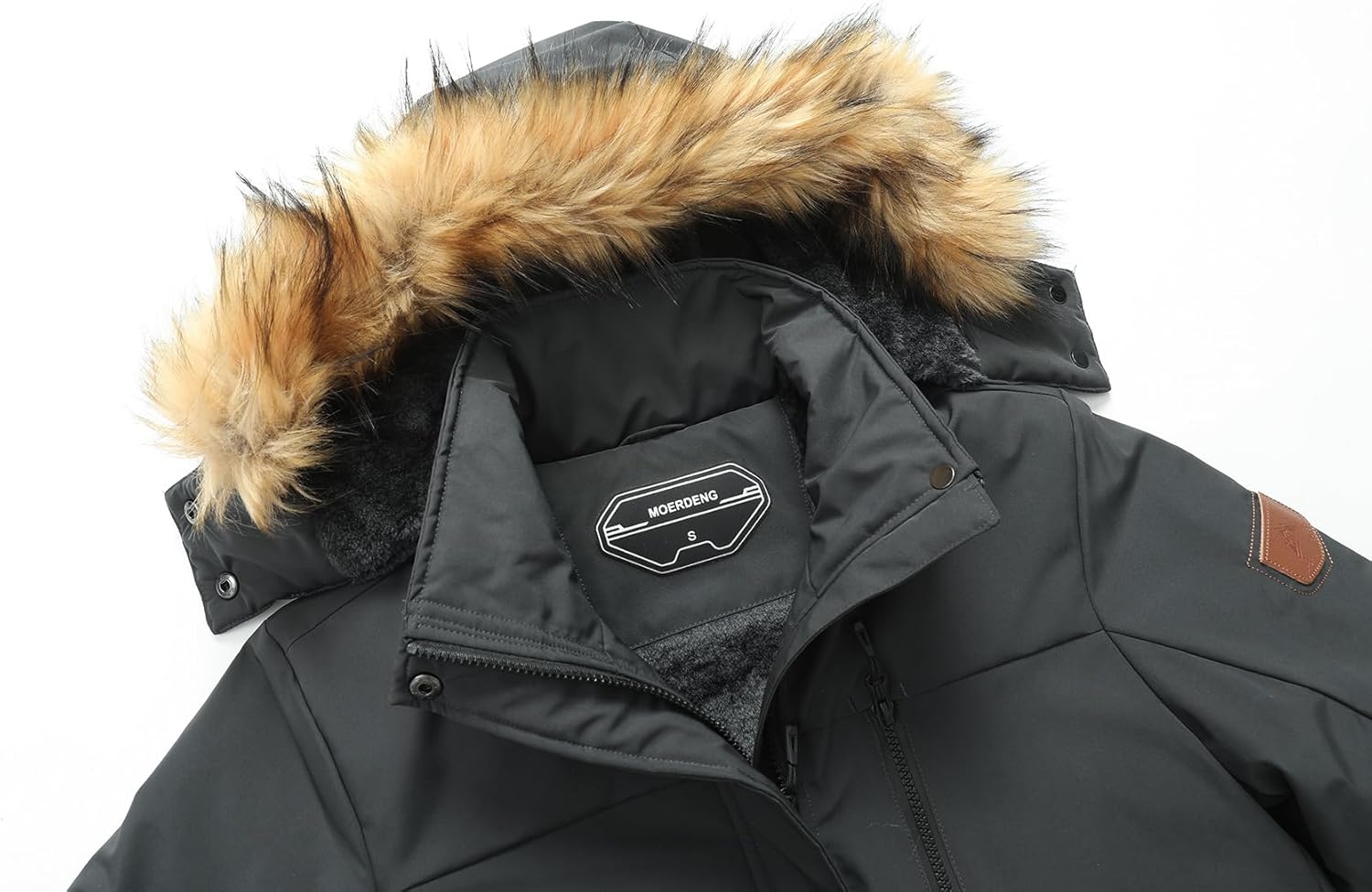 MOERDENG Women's Waterproof Ski Snow Jacket Winter Warm Hooded Snow Coat Mountain Windproof Ski Jacket For Women - Image 6