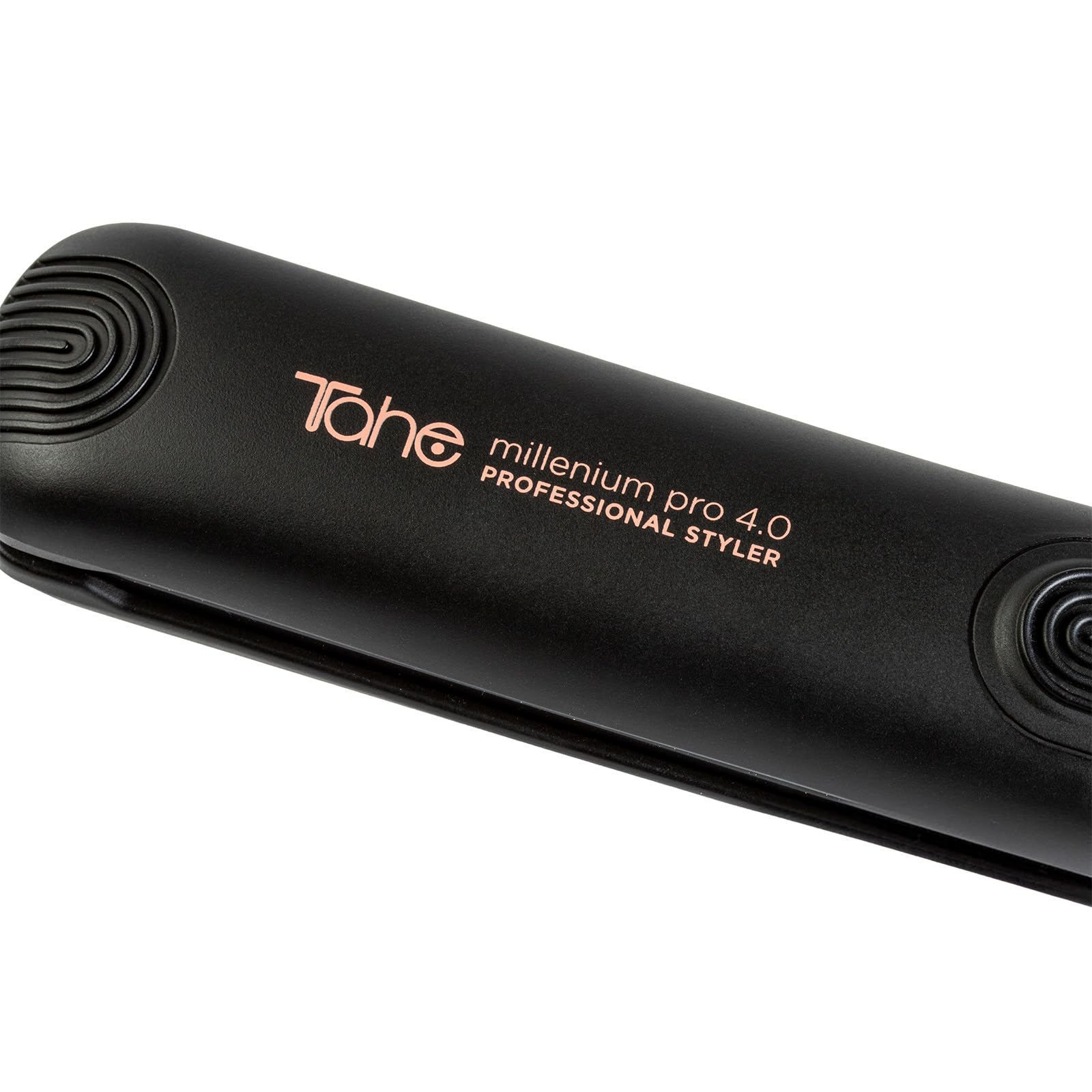 Tahe Plancha para el cabello Millenium Pro 4.0 con revestimiento cerámico, tecnología de iones negativos y neceser incluido