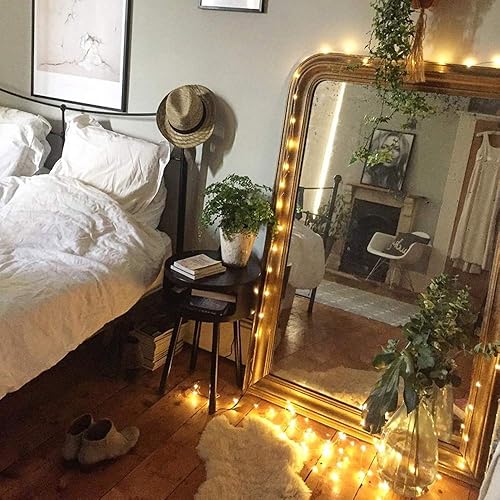 Miniatura 5 de Guirnalda de luces LED de Navidad de todas las reliquias, luces de Navidad, color blanco cálido, 6.5 pies con 20 luces LED, luces decorativas que