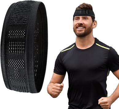 Sports Headband, Sports Headbands - Workout Headbands for Men | Headbands for Men and Women, Men's Sweatband and Sports Headband, Moisture Wicking Workout Sweatbands