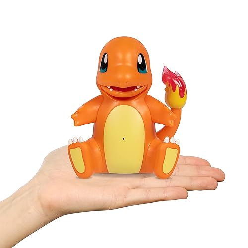 Pokémon Electronic & Interactive Mi Socio Charmander - Reacciona al Toque y al Sonido, Más de 50 Interacciones Diferentes con Movimiento y Sonido - Charmander Baila, Se Mueve y Habla - Gotta Catch ‘Em All