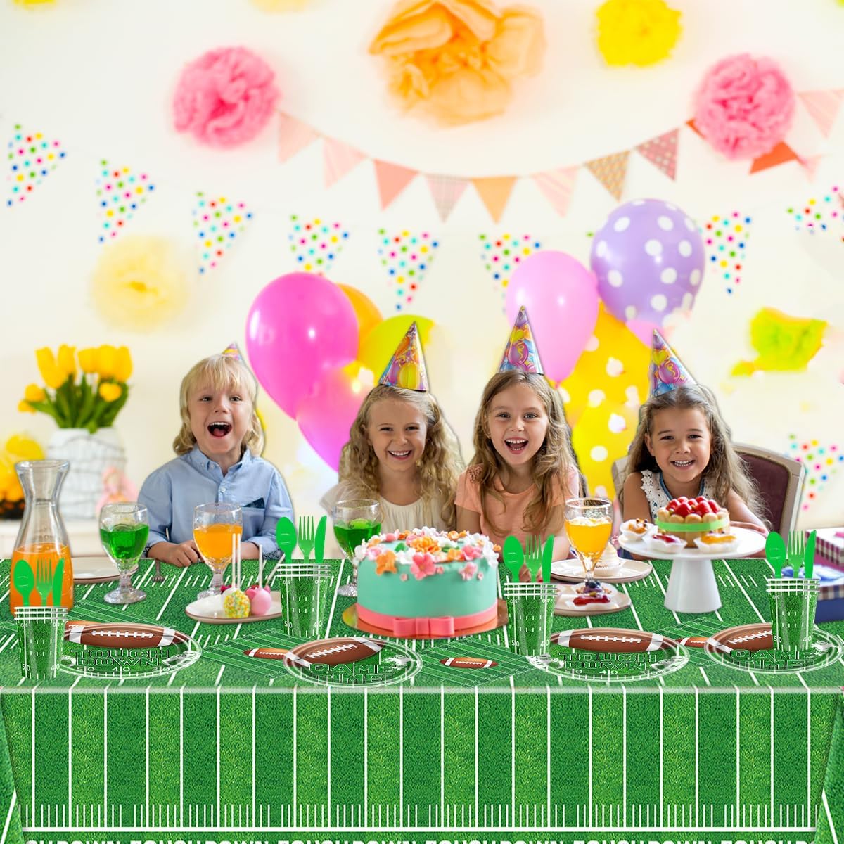 Football Party Tableware Sports Themed Party Decoration For Football Game Day Party Supplies - Image 6