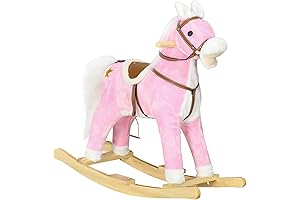 Qaba Rocking Horse: The Perfect Riding Companion for Kids Ages 3-6