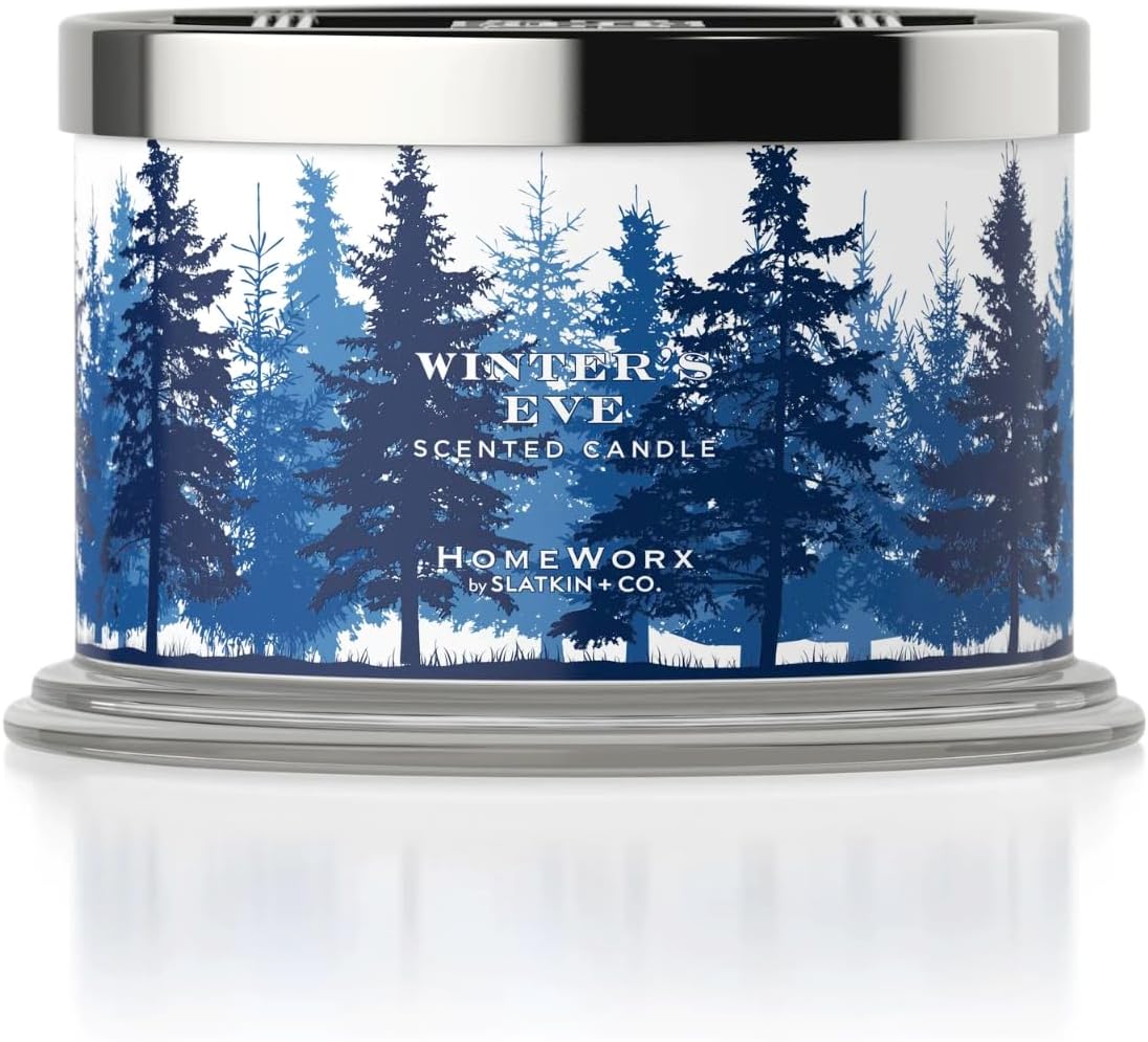 Premium Scented 4Wick Candle, Sunset Waves, HomeWorx by