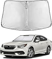 Vista 183 de EcoNour Parasol para Subaru Crosstrek 2013-2015 2016 2017, visera solar para parabrisas delantero y ventana, bloqueador de calor UV y protector