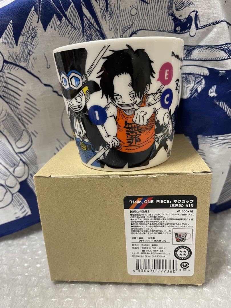 Hello Hello ワンピース マグカップ サボ バースデー ジャンプ 麦わら