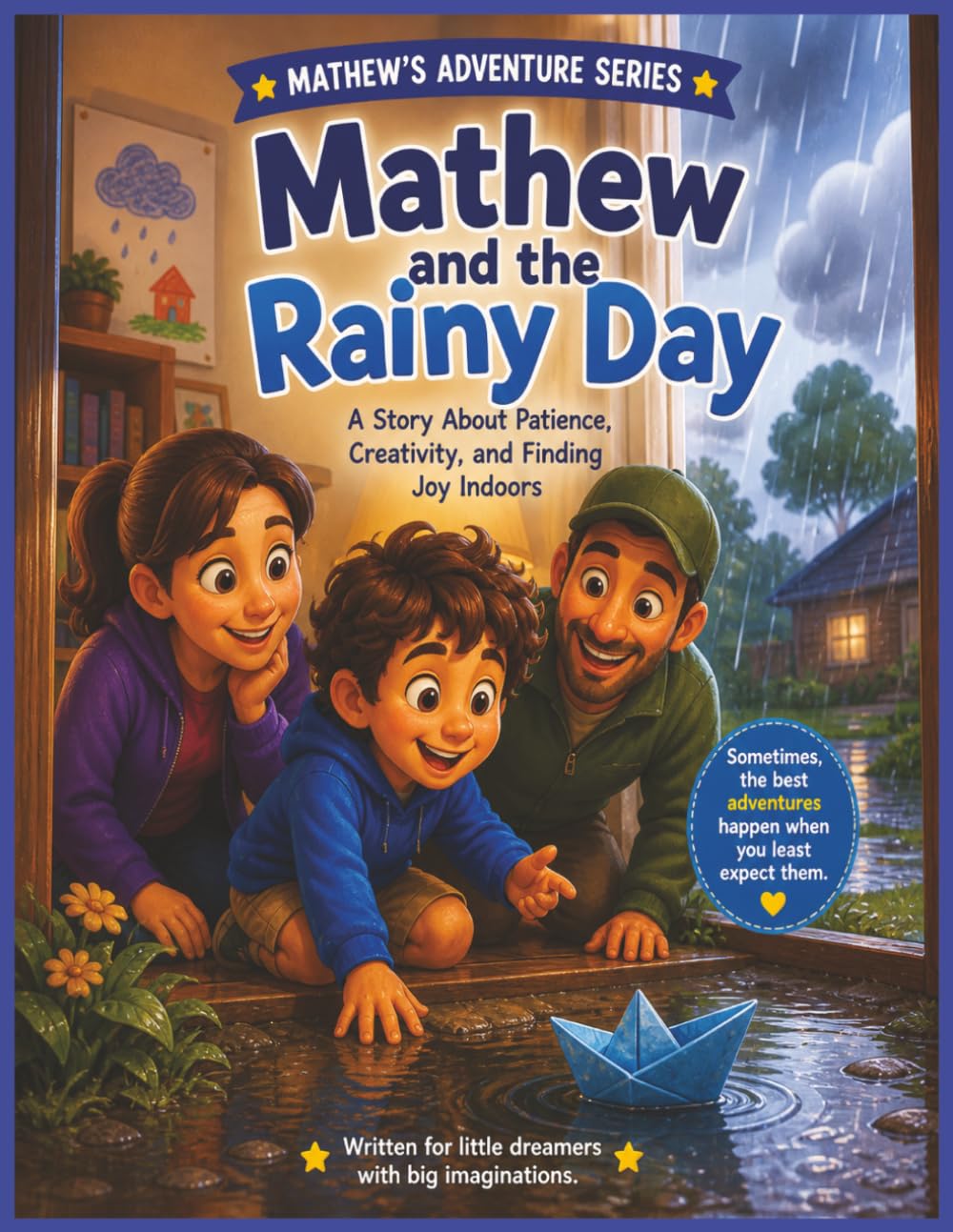 Mathew and the Rainy Day: A Story About Patience, Creativity, and Finding Joy Indoors (Mathew's Adventures Series')