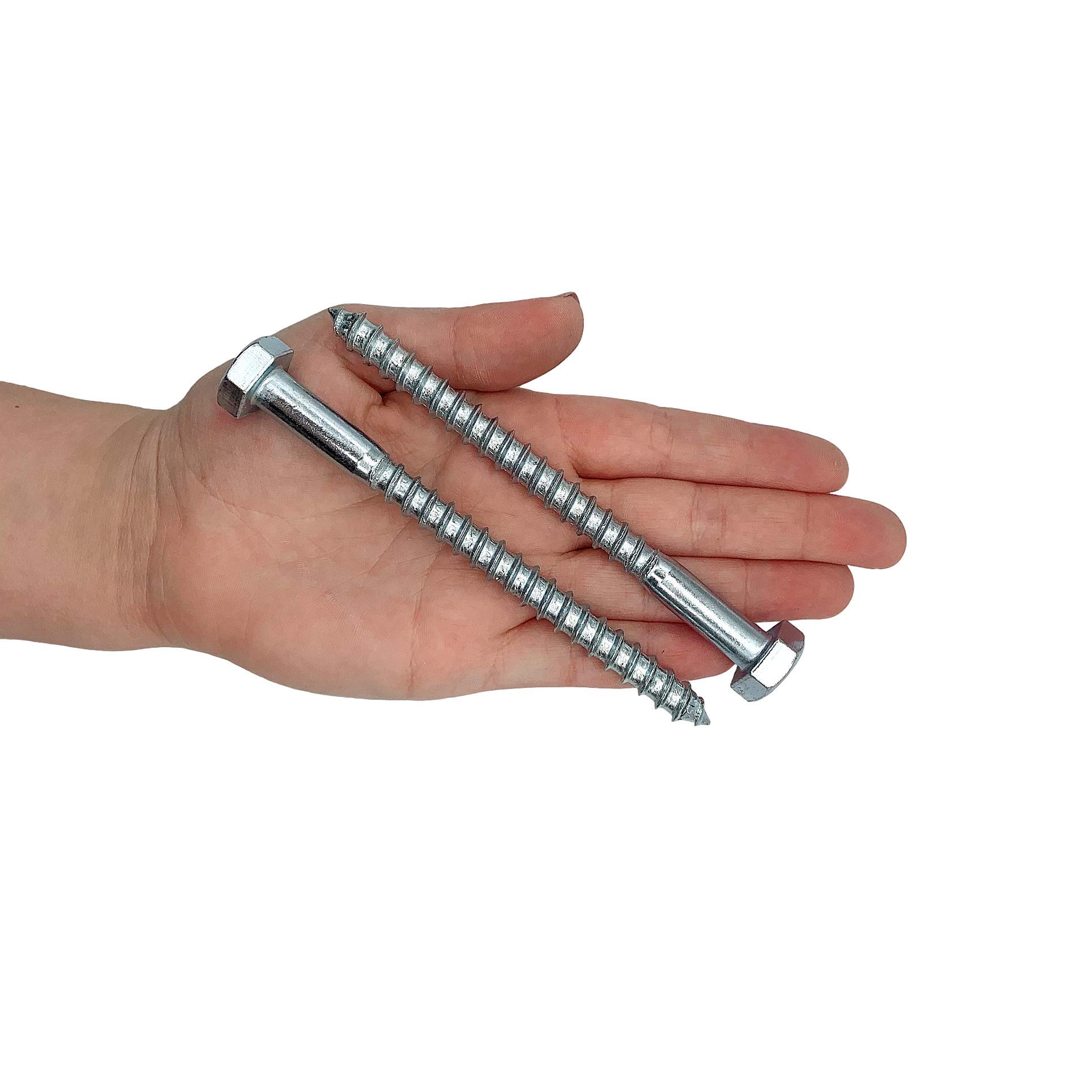 M12 12mm Tornillo Hexagonal Zincado, Resistente Para Madera Y Albanileria M12 X 50 8unidades Mrkean Mp7460 Wmqhg4umafn48nm
