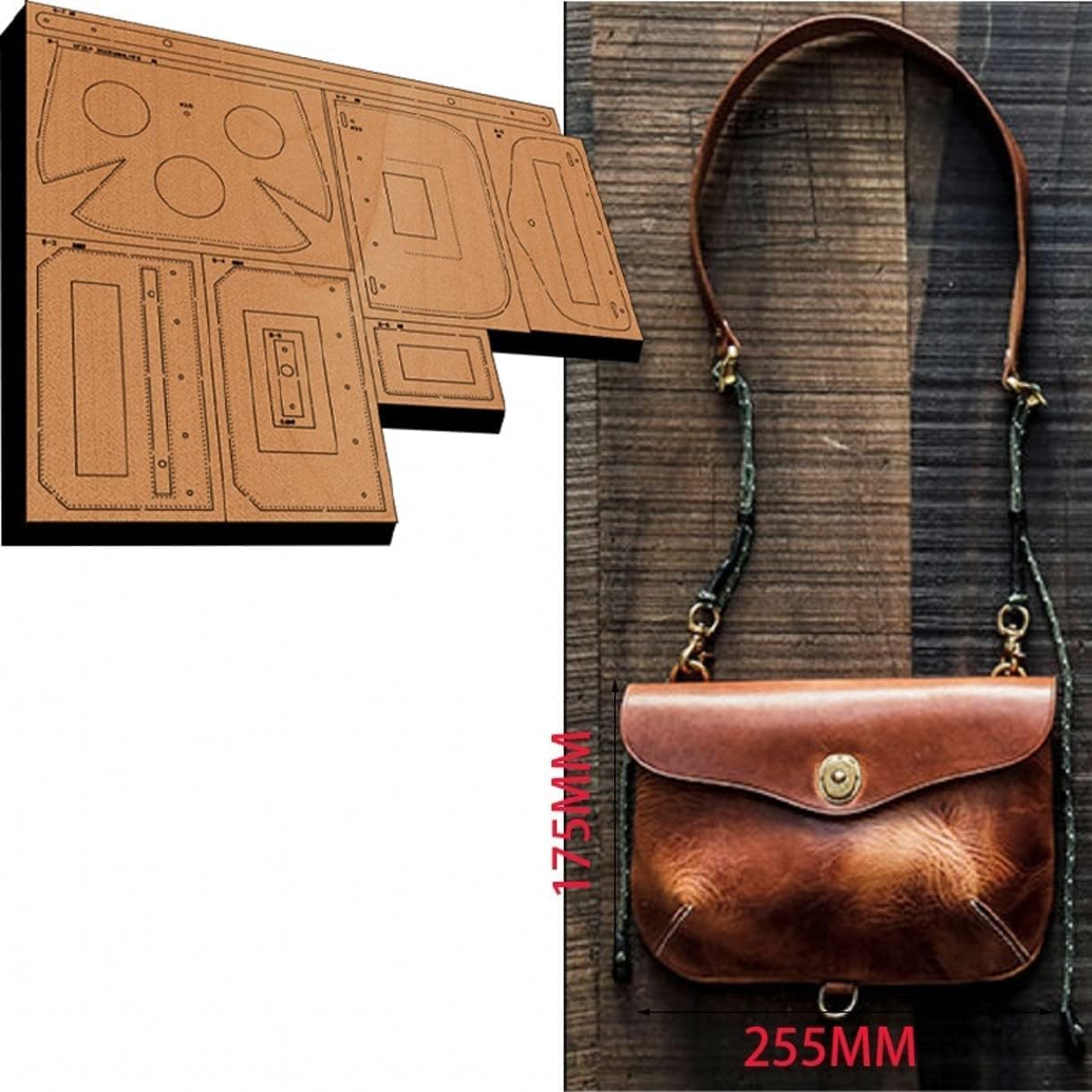 DAISOレザークラフト】DAISOレザーの端革を使ってツギハギコインケース welliestr革切断ダイ-レザーダイカット-  diy革切断金型-革、布のために使用することができます-あなた自身のミニ収納袋を作