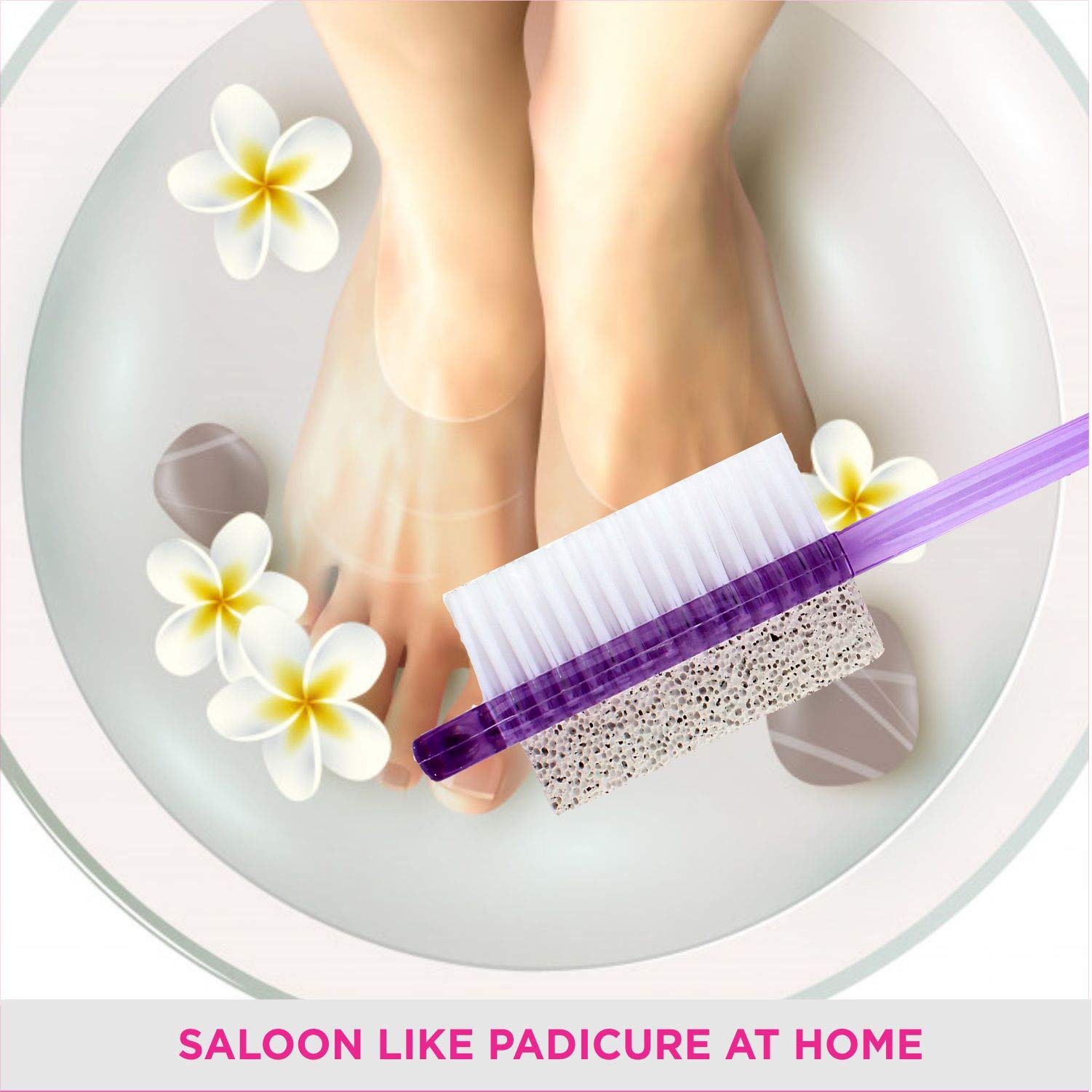 Vega Foot Brush with Pumic Stone 4