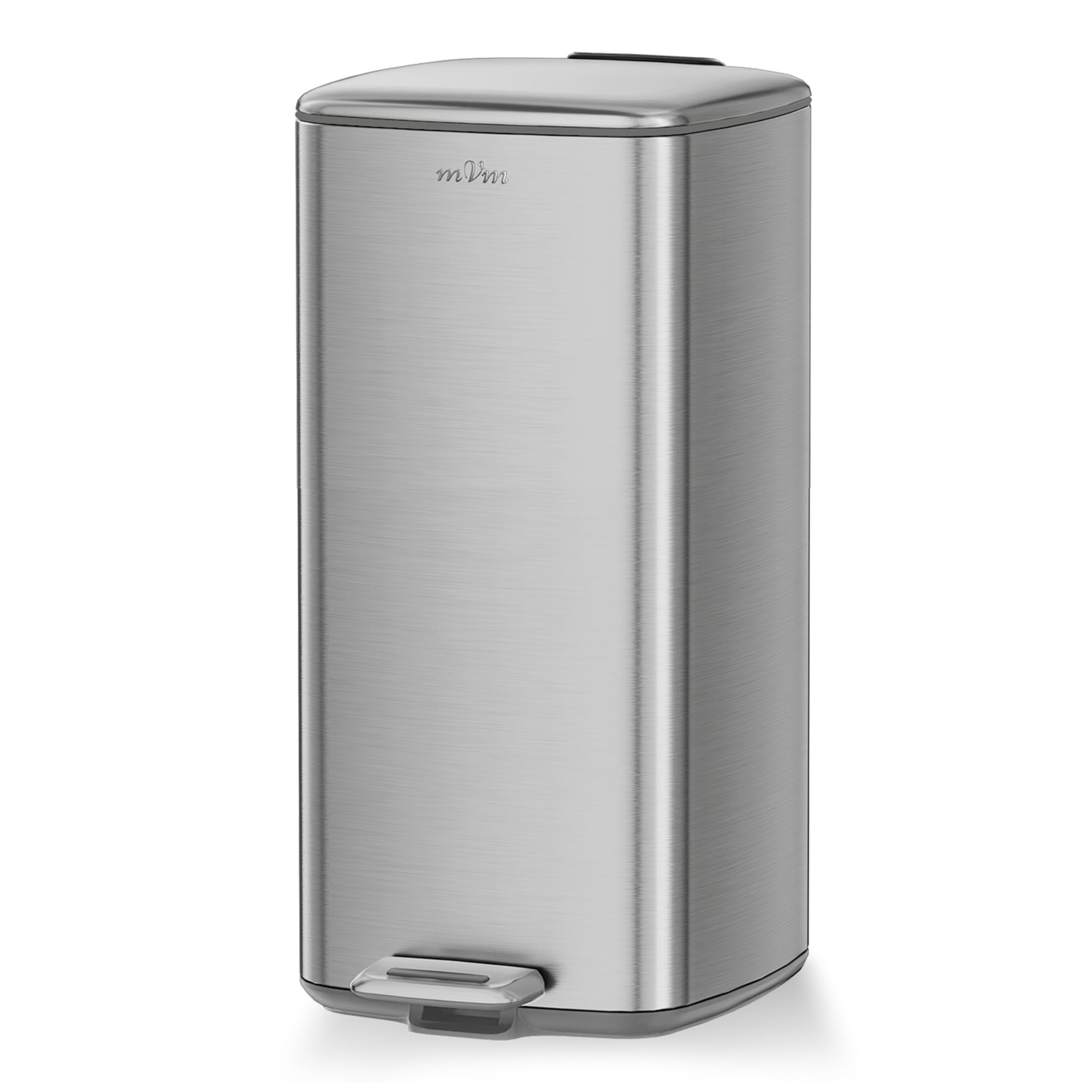 Amazon｜mVm ゴミ箱 30L ダストボックス ステンレス製 ふた付き