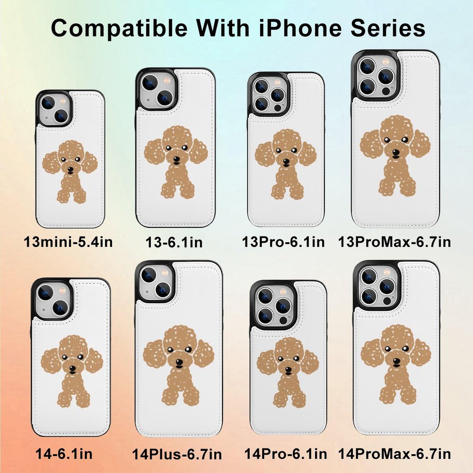 Amazon.co.jp: iPhone 14 Pro ケース 手帳型 トイプードル 犬 萌え 