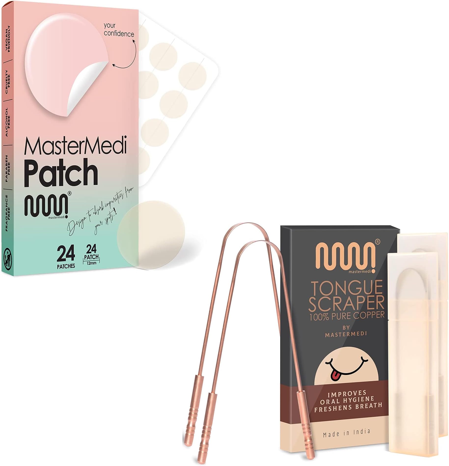 MasterMedi Face and Oral Hygiene Kit Natural Copper