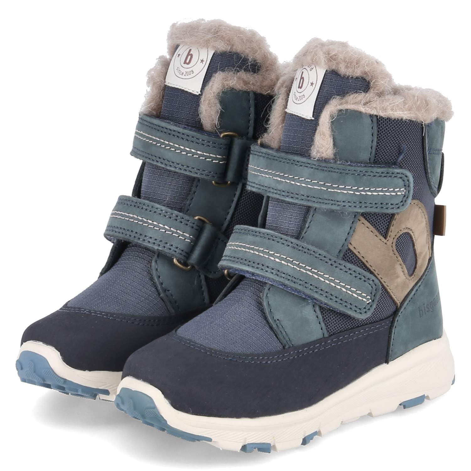 Bisgaard Unisex Schlupfstiefel in blau