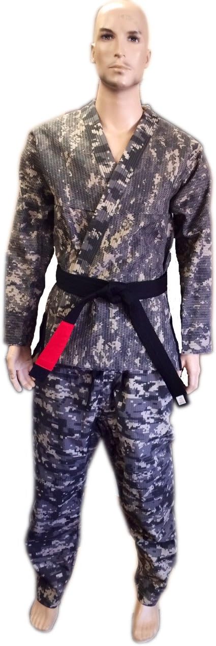 Gold Weave Bjj Brazilian Jiu Jitsu Kimono Cameo Print Martial Arts Fighting Training Uniforms