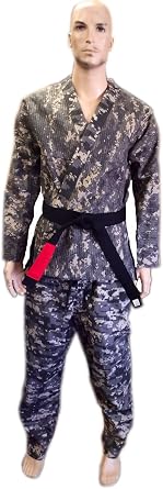 Gold Weave Bjj Brazilian Jiu Jitsu Kimono Cameo Print Martial Arts Fighting Training Uniforms