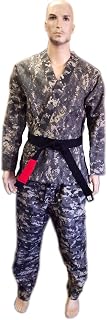Gold Weave Bjj Brazilian Jiu Jitsu Kimono Cameo Print Martial Arts Fighting Training Uniforms