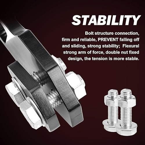 Miniatura 5 de Xotic Tech - Kit de gancho de remolque trasero de aluminio JDM estilo carreras, decoración de anillo de remolque, accesorios de automóvil, ajuste