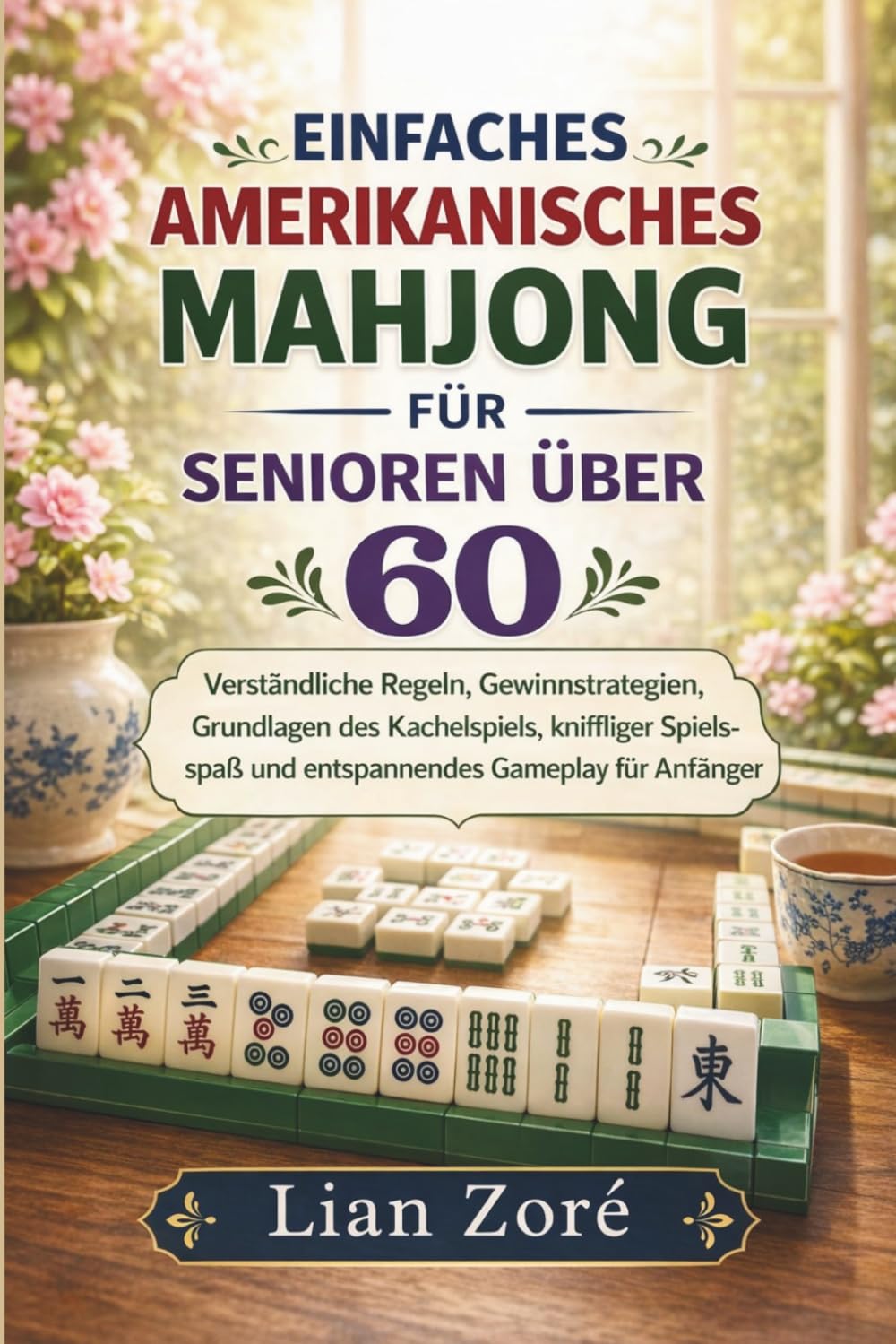 EINFACHES AMERIKANISCHES MAHJONG FÜR SENIOREN ÜBER 60: Verständliche Regeln, Gewinnstrategien, Grundlagen des Kachelspiels, kniffliger Spielspaß und entspannendes Gameplay für Anfänger