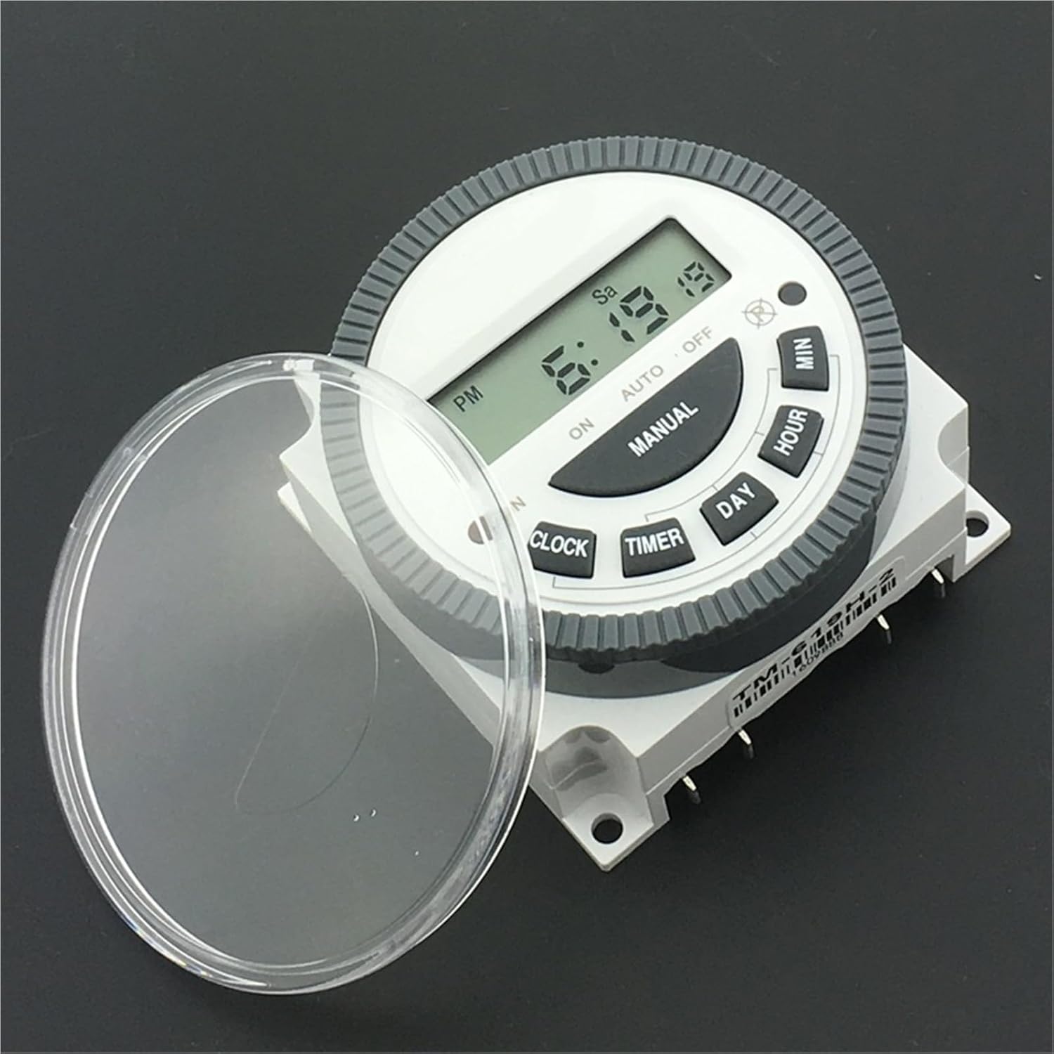 Multipurpose TM619 220V Digital Timer Switch with Waterproof Cover Output 220V, Easy Wiring, 7 Days Programmable Time Switch