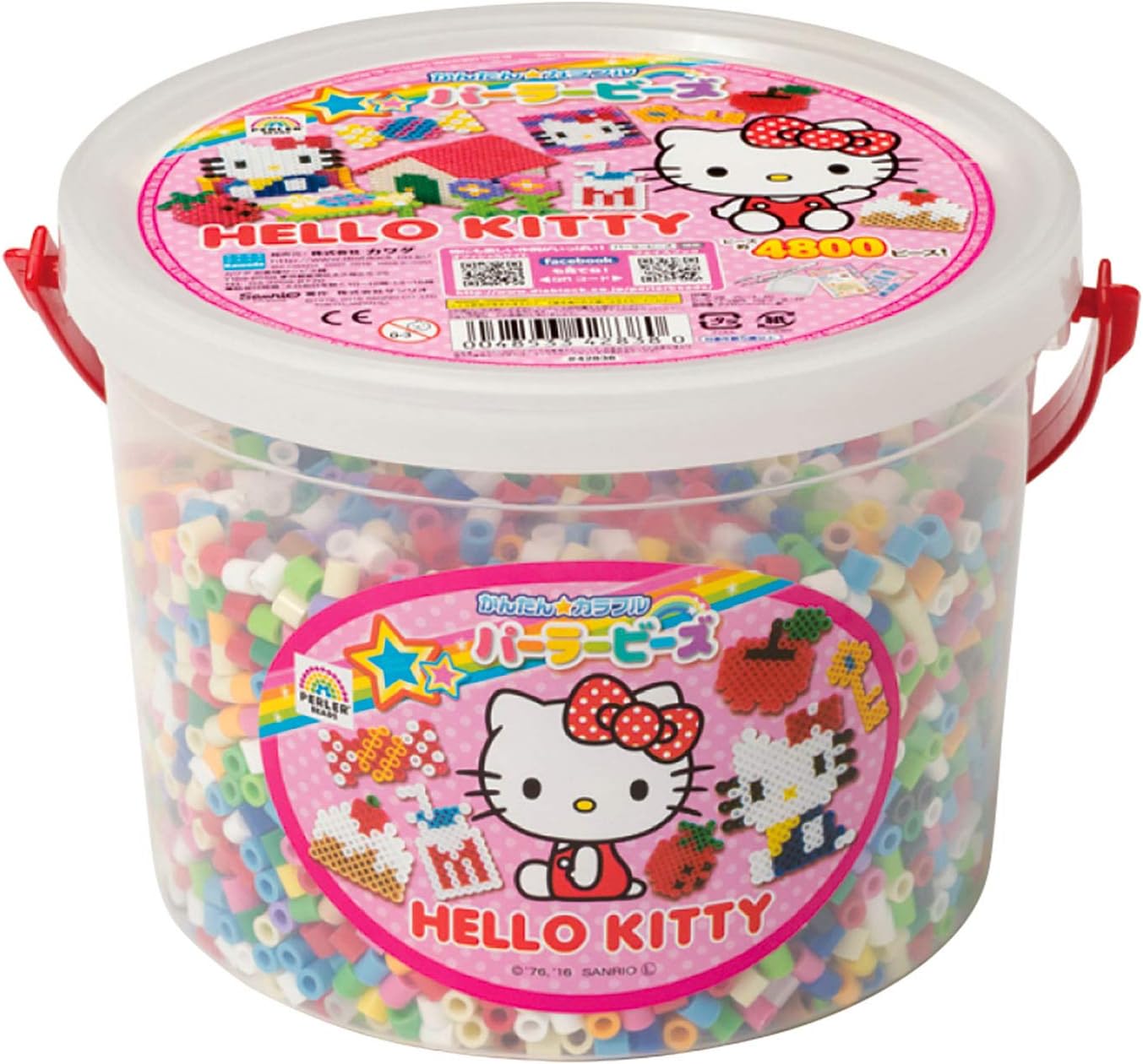 Amazon Com Parlor Beads Hello Kitty Tube Enters 4800p Japan Import Toys Games