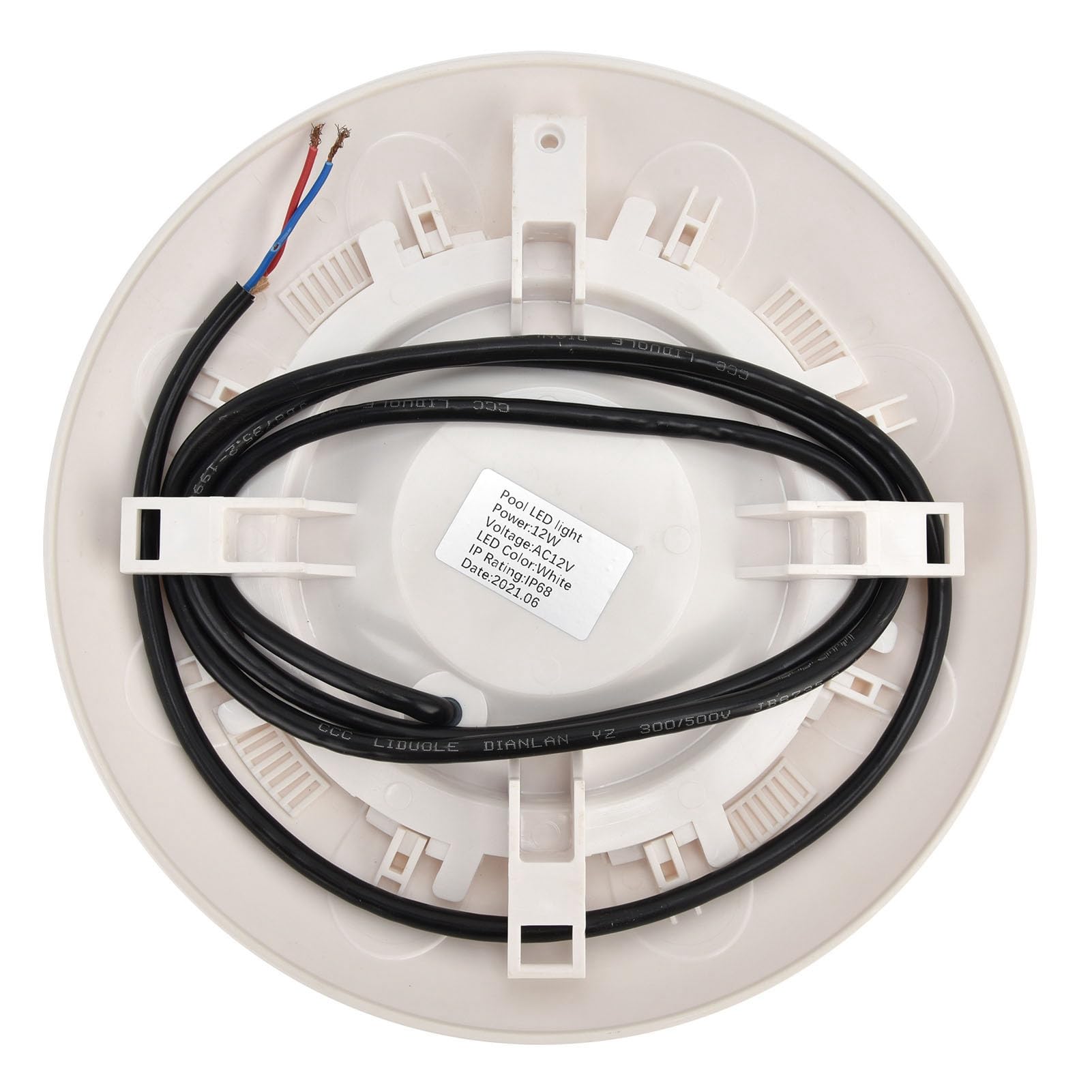 AMONIDA Podwodne światło LED RGB, Oświetlenie do Basenu, 12V, 1 Sztuka,