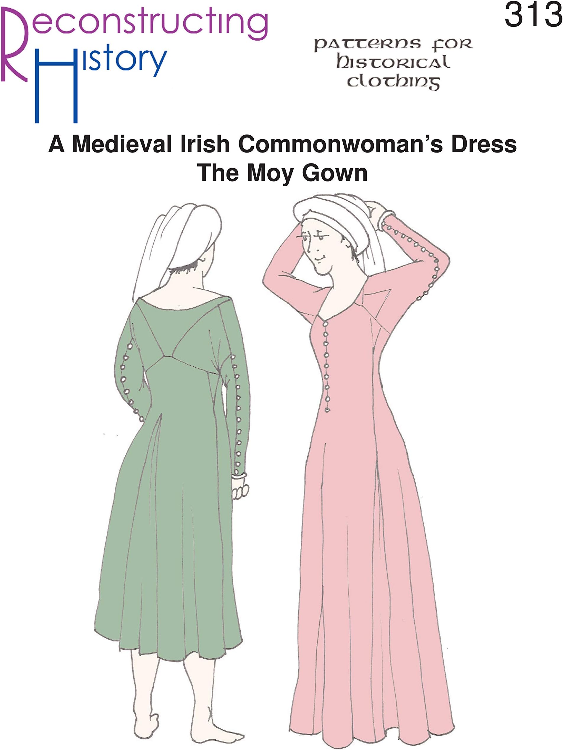 Medieval Irish Moy Gown Pattern