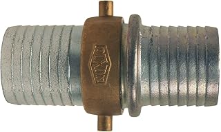 Dixon SB48 Short Shank with Brass Nut, 1-1/4" NPSM Complete Coupling, 1.25" ID, Plated Iron