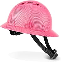 Vista 2 de ProtectX - Cascos de construcción de ala completa, ventilados, aprobados por la OSHA, con suspensión de 6 puntos, Cascos de construcción