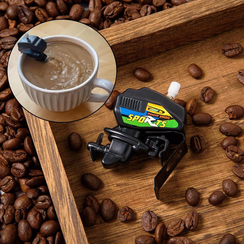 Suoumwa Kaffeerührer Bootsmotor - 5 Stück Lustige Gadgets Für Kaffeeliebhaber